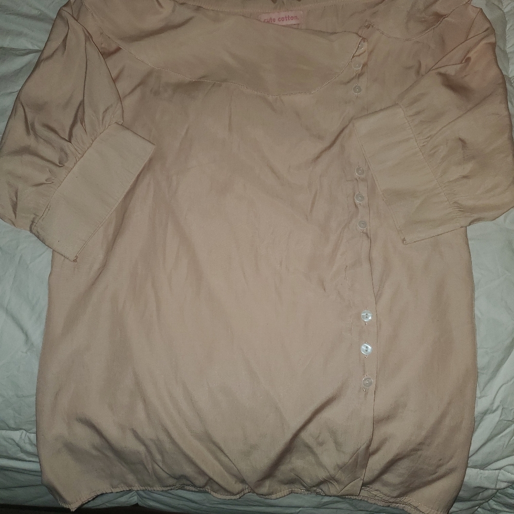 Light pink blouse